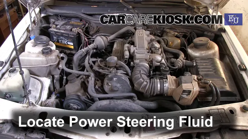 1994 Ford Scorpio GL 2.0L 4 Cyl. Power Steering Fluid Check Fluid Level